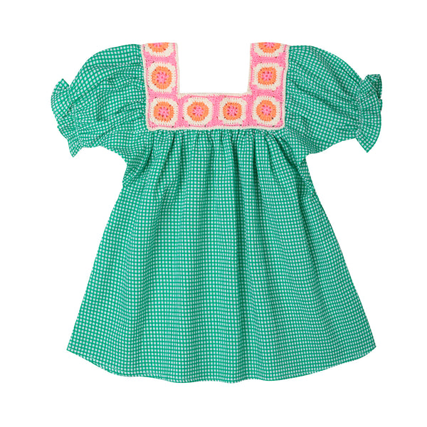 Josie Top Crochet Mini Vichy