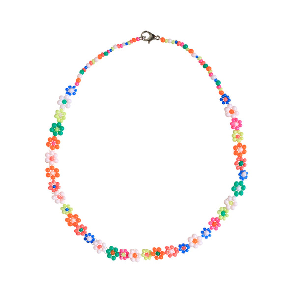 Flower Bead Necklace