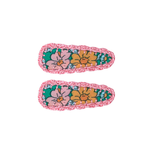 Crochet Trim Hair Clip