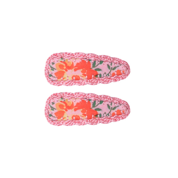 Crochet Trim Hair Clip