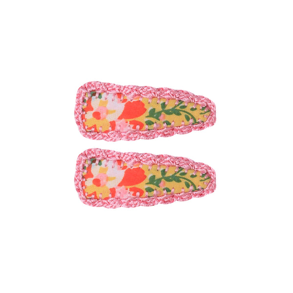 Crochet Trim Hair Clip
