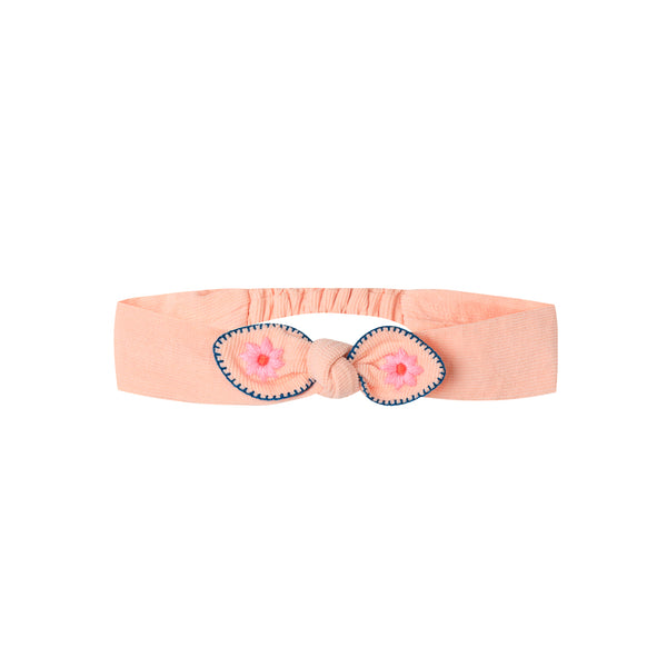 Embroidered Hair Band Bow OS