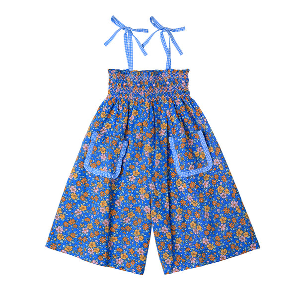 Enola Smock Jumpsuit Florale