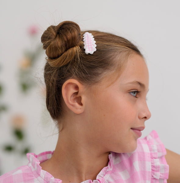 Hair Clip 2 set Stripe