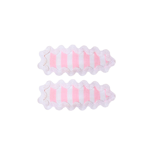 Hair Clip 2 set Stripe