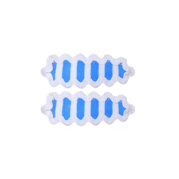 Hair Clip 2 set Stripe