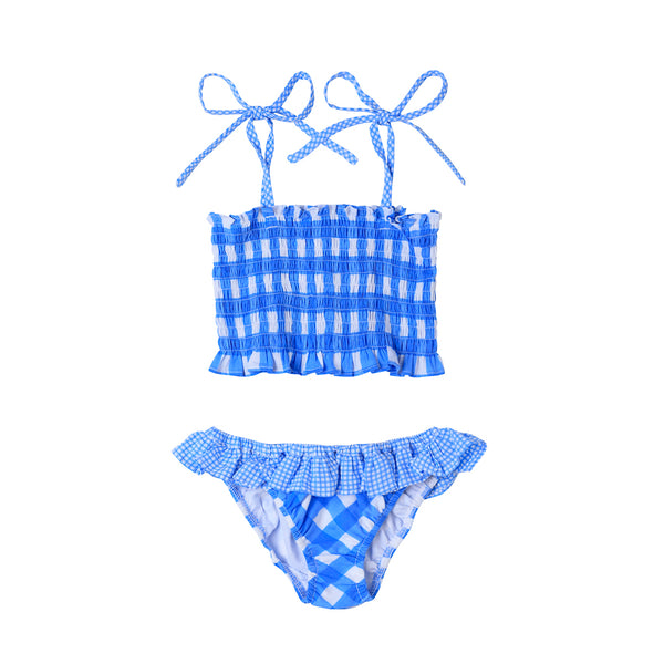 Teeny Bikini Beach Set Vichy