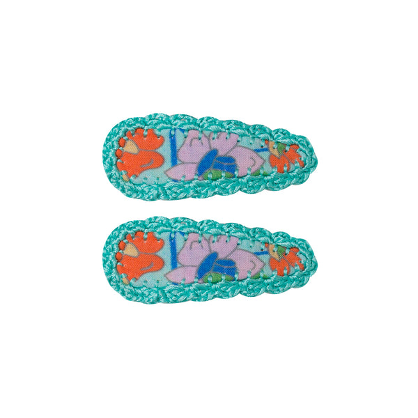 Crochet Trim Hair Clip