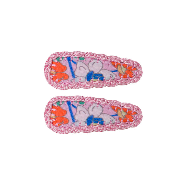 Crochet Trim Hair Clip