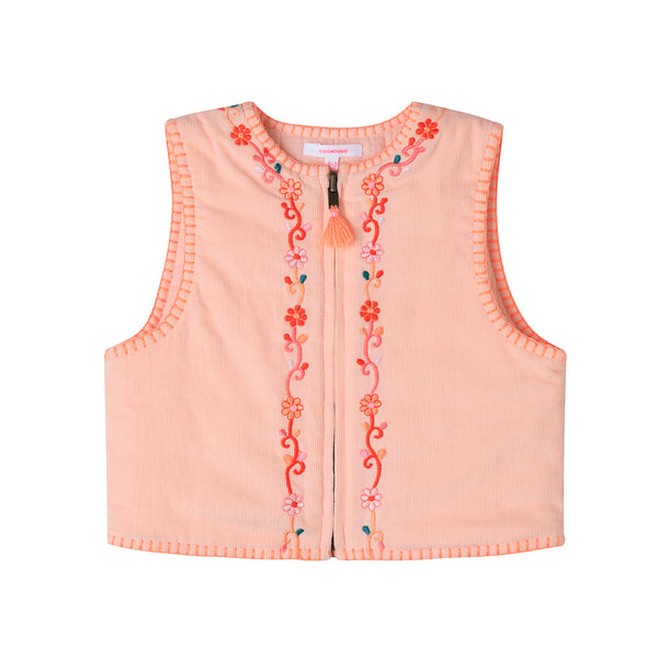 Marceline Embroidered Vest