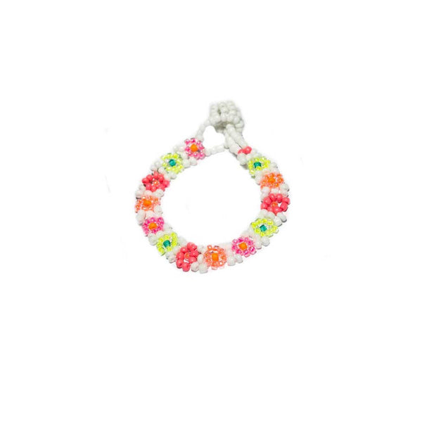 Flower Bead Bracelet