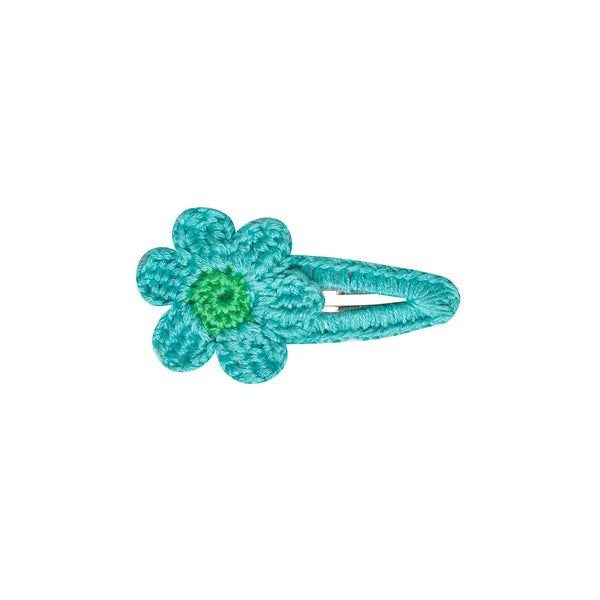 Petal Crochet Hair Clip Set  [ 2pcs ]