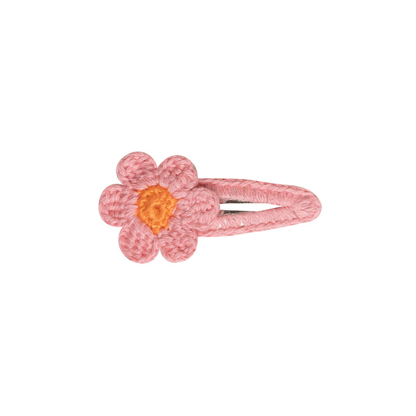 Petal Crochet Hair Clip Set  [ 2pcs ]