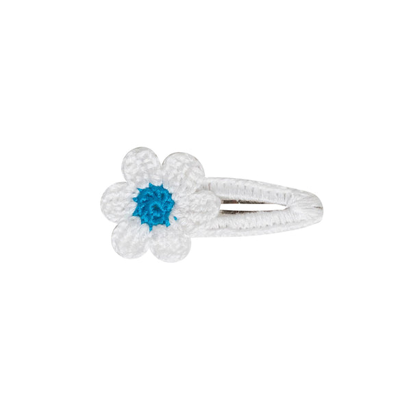 Petal Crochet Hair Clip Set  [ 2pcs ]