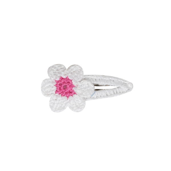 Petal Crochet Hair Clip Set  [ 2pcs ]